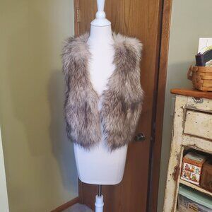 Forever 21 Lined Faux Fur Vest